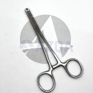 คีมจับเดอร์มอลแองเคอร์สแตนเลส ปลายหยัก 5 มม. 5.5 นิ้ว อุปกรณ์มืออาชีพสำหรับเจาะร่างกาย - Product Image 1