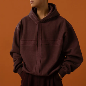 Sweat à capuche unisexe camouflage vierge en polaire de chasse en coton à sublimation en polyester personnalisé pour hommes Sweat à capuche camouflage lourd et surdimensionné pour hommes - Product Image 4