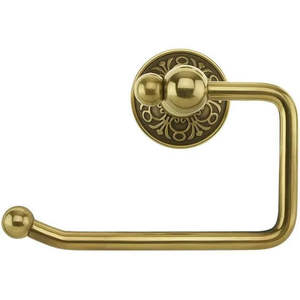 Wall Mount Durable Toilet <b>Paper</b> Roll Holder with Rose <b>Gold</b> Finish Metal & Wood for Home & Hotel Bathroom Decoration - Product Image 6