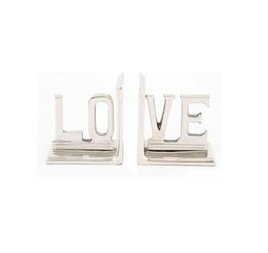 Figurine haute en fonte d'aluminium avec décor à la maison en nickel rugueux pour le bureau et la maison artisanat en métal hommes serre-livres doués - Product Image 1