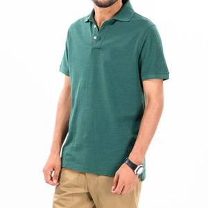 Algodón de talla grande transpirable vendedor superior nuevo diseño hecho a medida cuello vuelto hombres manga corta algodón Polo camiseta para niños - Product Image 3