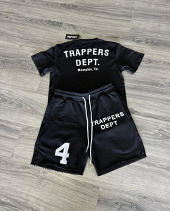 ชุดกางเกงขาสั้นผู้ชาย2ชิ้นเสื้อแขนสั้นแห้งเร็วสำหรับฤดูร้อนและเสื้อยืดกางเกงขาสั้นชุดเสื้อสีตัดกันคุณภาพสูง - Product Image 4