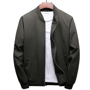 Chaqueta de Hombre de Moda de Alta Calidad, Estilo Bomber, de Poliéster y Lana, Personalizable, Impermeable, Cortavientos y Transpirable para Invierno - Product Image 1