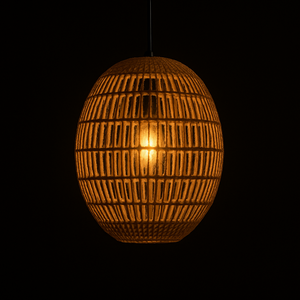 ไฟตู้แบบเป็นมิตรต่อสิ่งแวดล้อมทันสมัยสำหรับบ้านโรงแรมร้านอาหารโคมไฟตกแต่งด้วยวัสดุธรรมชาติแบบใหม่ - Product Image 2