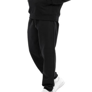 Top à la mode taille haute décontracté sport pantalons de survêtement pour hommes nouveau coton uni conception personnalisée Anti-rides coupe ample pantalons de survêtement - Product Image 4