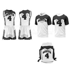Material de poliéster Uniforme de baloncesto de alta calidad Uniforme de baloncesto de deportes al aire libre personalizado - Product Image 1