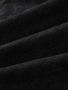 เสื้อยืดวินเทจสำหรับผู้ชายเสื้อยืดผ้าฝ้ายสีทึบออกแบบได้เองเสื้อยืดคอกลมใส่ลำลอง - Product Image 3