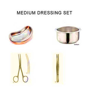 Ensemble d'instruments chirurgicaux pour pansements, kit chirurgical manuel en acier inoxydable de haute qualité, certifié CE, réutilisable - Product Image 3