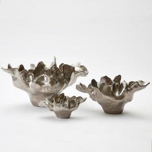 Bol décoratif en laiton et aluminium, fait main, personnalisé, neutre, de luxe, finition premium, bols de service pour hôtel, décoration de la maison et de la table - Product Image 4