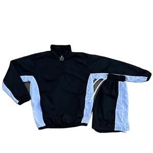 Ensemble Short Coupe-Vent pour Homme Taille Plus Logo Personnalisé Ensemble Short Deux Pièces Polyester Streetwear Veste Nylon Survêtement pour Homme - Product Image 3