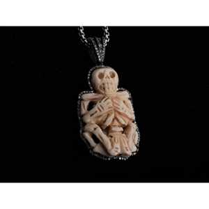 Colgante de Mamut y Diamante Negro - Product Image 2