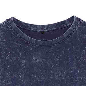 Expédition rapide hommes lavage à l'acide T-shirt haute qualité Outclass Look hommes lavage à l'acide T-shirt pour hommes - Product Image 4