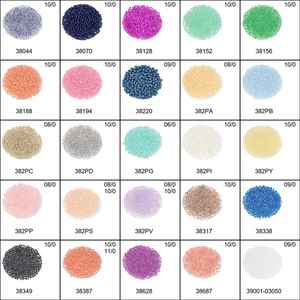 ลูกปัด PRECIOSA 50 กรัม คุณภาพสูง ลูกปัดเรซิ่นแก้ว สำหรับทำเครื่องประดับมุก งานปัก DIY งานฝีมือ ร้อยรู ทำด้วยมือ ขนาดตามสั่ง - Product Image 4