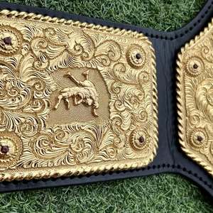 Cinturón de Campeonato de Metal Ligero de Primera Calidad, Tamaño Personalizado Profesional, Marca Personalizada para Competiciones Deportivas y Eventos - Product Image 5