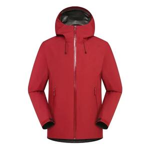 Chaqueta cortavientos bordada LT de tres capas de alta calidad para hombre, impermeable lavada de lona para caza, senderismo, informal para invierno - Product Image 2