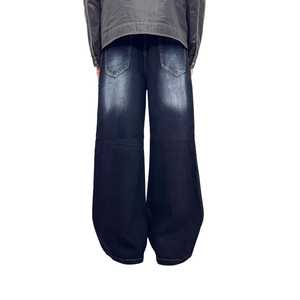 กางเกงยีนส์ลำลองสำหรับผู้ชาย, กางเกงยีนส์ลำลองทรงหลวมใส่ได้ทั้งชายและหญิง - Product Image 5