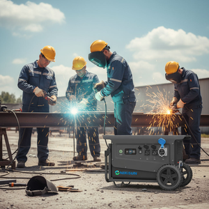 סוללת ליתיום-ברזל-פוספט ניידת של NIKiSUN, 5040 וואט-שעה/4000 וואט, 7000 וואט שיא, גל סינוס טהור, לפעילויות חוץ, פאנל סולארי, רכב - Product Image 4