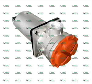 Boîtier de filtre moteur 0055 avec refroidisseur d'huile pour camion malaxeur - Product Image 1