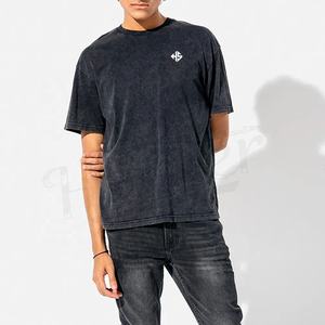 Camiseta Simple Lisa 100% Algodón para Hombre, Corte Holgado Informal, Personalizada, Manga Corta, Camiseta para Hombre en Venta, Precio Económico - Product Image 6