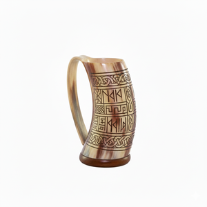 Mug en corne de buffle polie de style animal unique, de qualité supérieure, pour les fêtes, les hôtels, la maison, les restaurants, prix les plus bas - Product Image 5