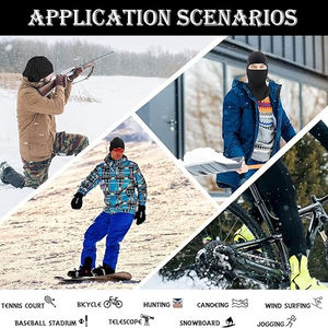 Pasamontañas Transpirable para Hombre, Protección Solar UV, para Motociclismo, Verano, para Mujer, 100% Poliéster - Product Image 6