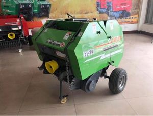 Nueva Máquina Empacadora de Paja de Pino Redonda Roja y Verde en Venta/Máquina Empacadora de Paja de Trigo a Bajo Precio - Product Image 2