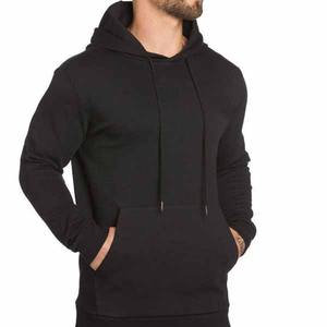 Sudadera con capucha unisex de alta calidad OEM Jersey de invierno con logotipo Bordado de lana pesada Lisa-Sudadera de algodón de gran tamaño para hombre - Product Image 4