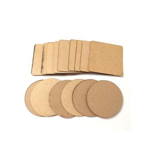 High Quality Handmade MDF <b>Coaster</b> With Holder Classic Style Round <b>Table</b> <b>Coaster</b> for Hotels and Home for Tea Cups <b>Table</b> Were Use - Product Image 4