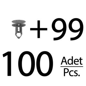 Clips de pare-chocs et de calandre pour Renault, Dacia - 100 pièces - Product Image 1