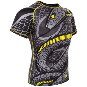Rash Guard Custom High Quality Printed Rash Guard Sublimation <b>Rashguard</b> Mma <b>Bjj</b> With Your Own Logo - Product Image 3