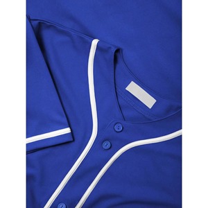 Camiseta Deportiva de Béisbol con Logotipo Personalizado de Alta Calidad, Secado Rápido, Transpirable, Cómoda, 100% Poliéster - Product Image 4