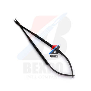 กรรไกรผ่าตัดไมโคร castroviejo เสื้อคลุมสีดำเครื่องมือทันตกรรมแบบแมนนวลทำโดย bexpo - Product Image 1