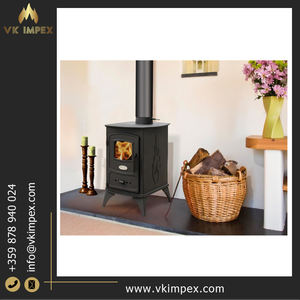 Cheminées à bois en fonte de 7,5 kW de meilleure qualité Installation autoportante au design classique et moderne Prix compétitif - Product Image 2