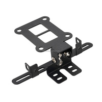 Support de plaque d'immatriculation pliable en fer JFGRACING pour Surron Ultra Bee, support court pour moto, accessoires de modification et de mise à niveau