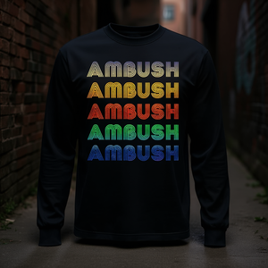 Camiseta de Manga Larga Estilo Grunge Vintage con Diseño de Corazón, Camiseta Promocional - Product Image 3