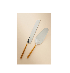 Serveur de gâteau en laiton avec serveur de gâteau au design moderne de luxe avec poignée en acrylique de qualité supérieure au meilleur prix - Product Image 2