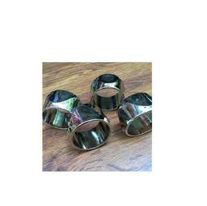 Anneau porte-Serviette en aluminium créatif, faveurs de mariage, vente en gros, porte-Serviette carré, anneau de Serviette à vendre - Product Image 4