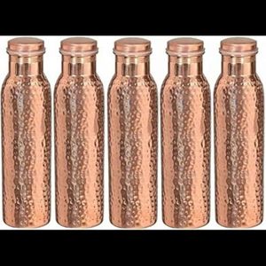 Métal Nouvelle Usine Arrivée Ayurveda Avantages 100% Pur Cuivre Bouteille D'eau En Gros Gym Adulte Enfants Bureau École But - Product Image 1