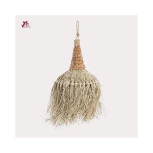 Seagrass <b>Bamboo</b> Rattan Wicker Pendant Lamp Modern <b>Bamboo</b> Art Home Decor <b>Bamboo</b> Lamp <b>Shade</b> <b>Lighting</b> Chandelier Made in Vietnam - Product Image 1