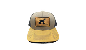 Vente en gros de casquette de sport personnalisée de haute qualité en cuir avec logo en coton casquette de camionneur en maille 6 panneaux chapeau de papa tendance - Product Image 4