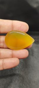 Cabujón de Ónice Azul Natural de Alta Calidad al por Mayor, Pulido Liso, Tamaños Variados, Piedra Preciosa Suelta para Joyería - Product Image 4