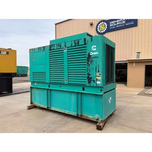 Groupe électrogène diesel industriel triphasé d'occasion 250 kW 120/208 V, groupe de secours commercial fermé - Product Image 2