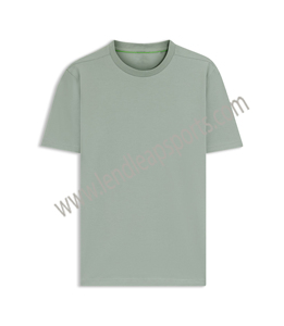 เสื้อยืดผู้ชายทรงปกติ ดีไซน์ใหม่ปี 2025 คุณภาพสูง ผลิตจากผ้าสแปนเด็กซ์/โพลีเอสเตอร์ ระบายอากาศได้ดี แบบเรียบง่าย สไตล์ลำลอง - Product Image 5