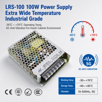 Alimentation à découpage LRS-100-15 100W 15V 7A, convertisseur AC/DC industriel SMPS ultra-mince 30mm CE