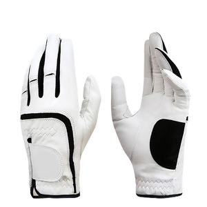 Guante de golf de piel de oveja para hombre: ideal para practicar o competir con pulgar y diseño de dedo flexible para rango completo - Product Image 1