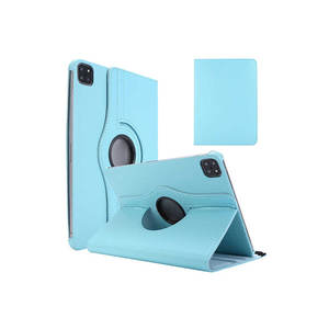 Étui rotatif Netzy 2025 M3 pour iPad Air 11, design folio triple violet avec matériau de protection en TPU, PU et PC, taille 13 pouces - Product Image 2