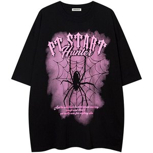 Camisetas de hip-hop para hombre de alta calidad, camisetas holgadas de manga corta con estampado de algodón para hombre, camisetas para hombre - Product Image 2