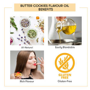 Aceite Aromatizante de Galletas de Mantequilla 100% Natural para Mezclas de Repostería - Product Image 4
