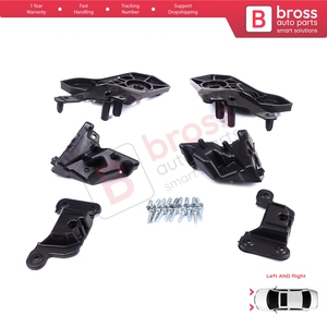 ชุดแท็บยึดซ่อมขายึดไฟหน้า BHL581 ด้านซ้ายขวา สำหรับ 208 e-208 MK2 P21 2008 e-2008 MK2 P24 2019-ปัจจุบัน 165616958 - Product Image 4
