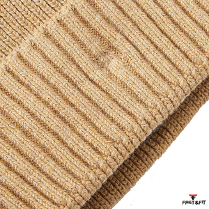 Unisex High Quality Winter Beanie New Arrivals Custom Logo Wholesale Breathable Waterproof Cotton 3D Embroidery Beanie Cap - Product Image 6